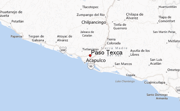 Mapa Texca
