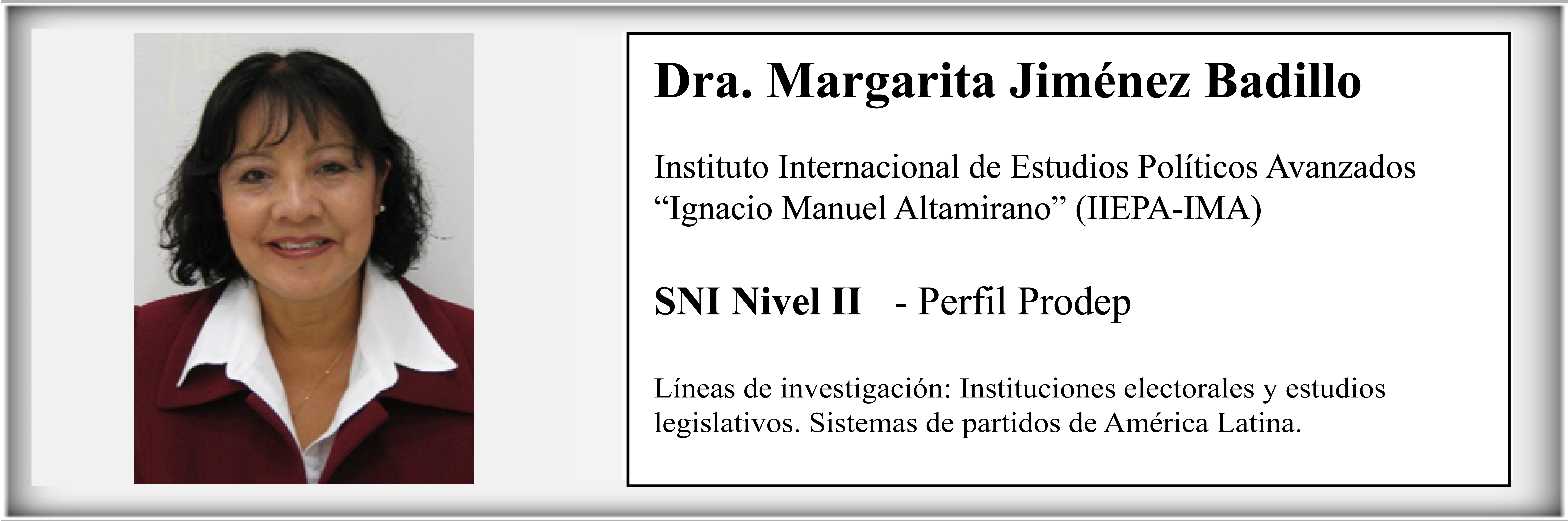 Principal Dra Margarita